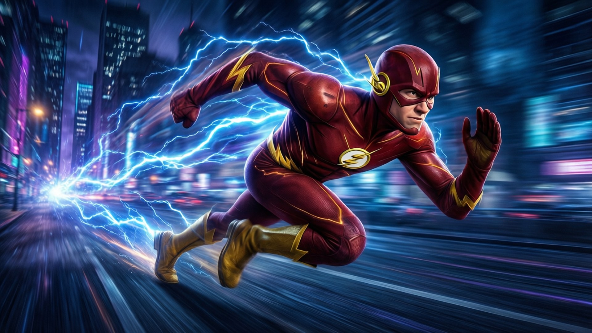 Speed Force Flash by Wallpapers.art Studio