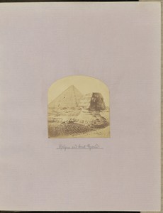 Sphinx and Great Pyramid