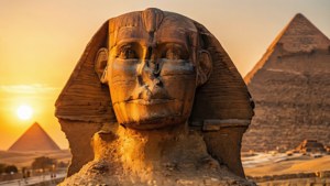 Sphinx at Dawn