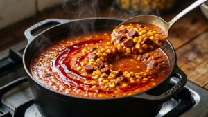Spicy Chorizo Corn Chowder
