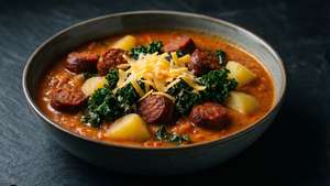 Spicy Chorizo Potato Chowder