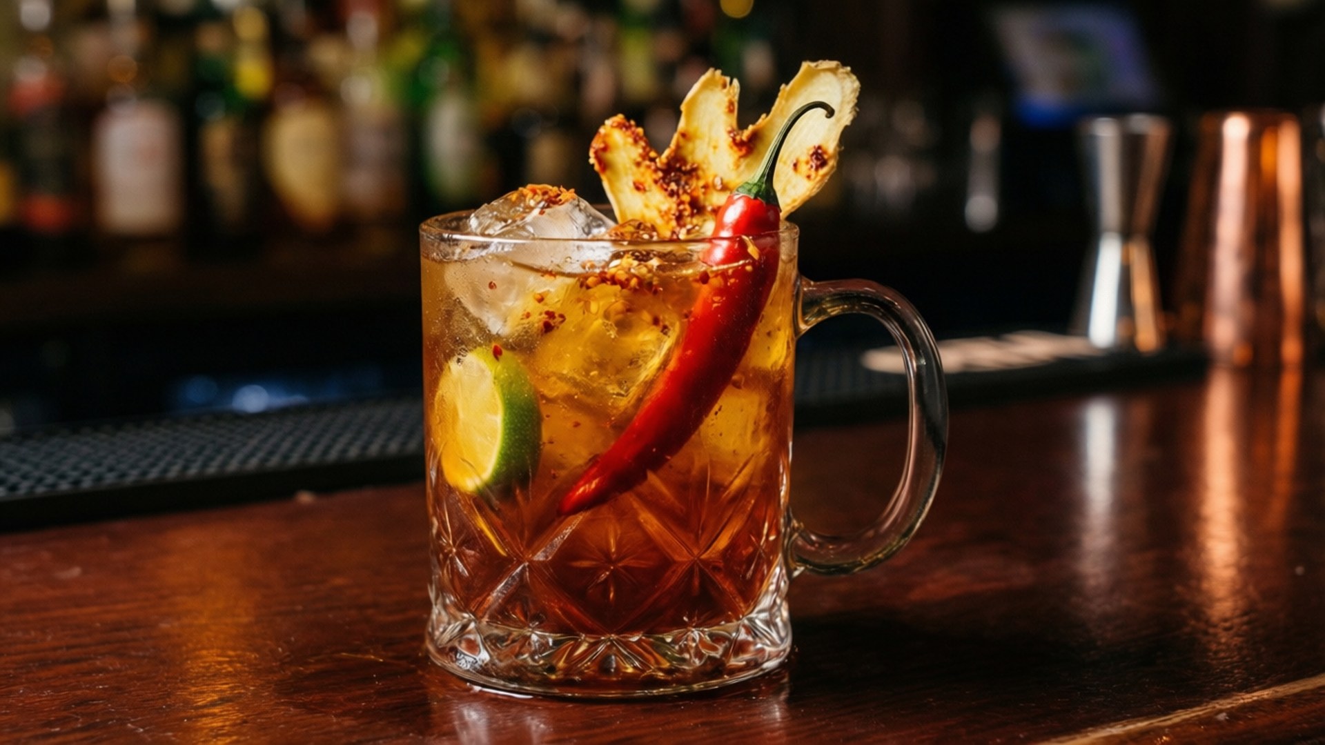Spicy Ginger Mule by Wallpapers.art Studio