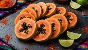 Spicy Pawpaw Slices
