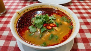 Spicy Tom Yum Checkered