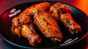 Spicy Wings Close Up