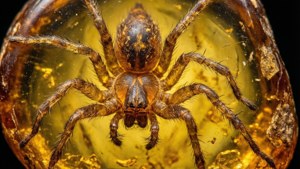 Spider in Amber