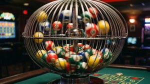 Spinning Bingo Cage
