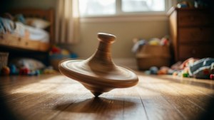 Spinning Top in Sunlight