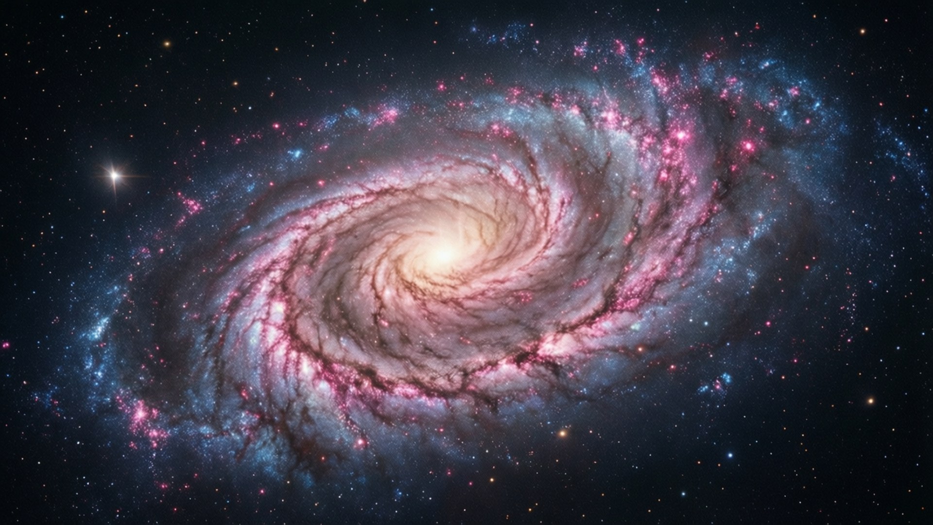 Spiral Galaxy by Wallpapers.art Studio