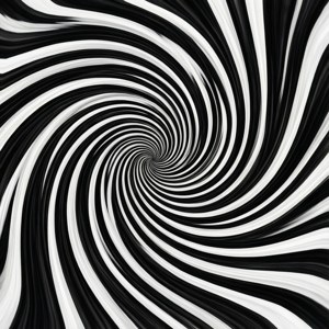 Spiral Stripe Illusion