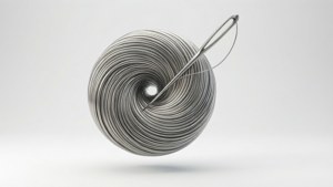 Spiral Thread Sculpture