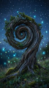 Spiral Tree Closeup