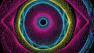 Spirograph Neon