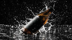 Splash Black Label Bottle