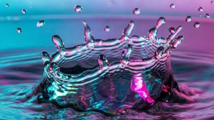 Splash of Hologram