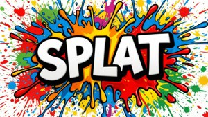 SPLAT Text Design