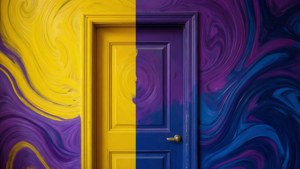 Split Complementary Swirl
