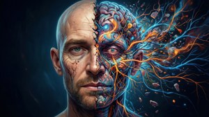 Split Reality Portrait