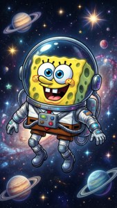 SpongeBob Astronaut