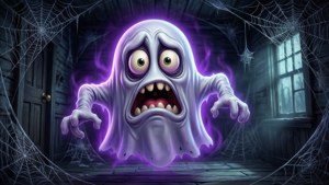 Spooked Toon Ghost