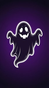 Spooky Ghost Silhouette
