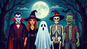 Spooky Squad in Forest