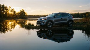 Sportage Sunset Reflection