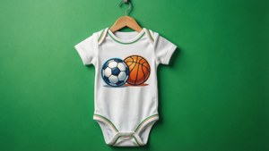 Sports Baby Onesie SVG