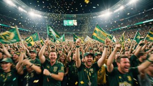 Sports Crowd Celebration