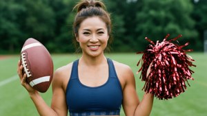 Sporty Cheer Mom