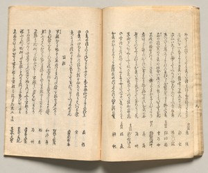 Spread Eighteen from Volume Five of People of Japan in Light Verse (Kyōka)
