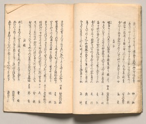 Spread Eighteen from Volume One of People of Japan in Light Verse (Kyōka)