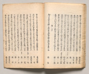 Spread Eighteen from Volume Two of People of Japan in Light Verse (Kyōka)