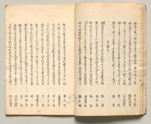 Spread Eleven from Volume Three of People of Japan in Light Verse (Kyōka)