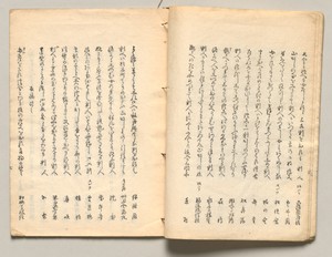 Spread Fifteen from Volume Four of People of Japan in Light Verse (Kyōka)