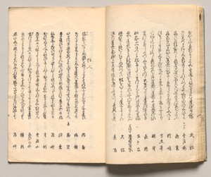 Spread Fourteen from Volume One of People of Japan in Light Verse (Kyōka)