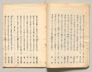 Spread Sixteen from Volume Four of People of Japan in Light Verse (Kyōka)