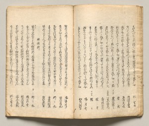 Spread Ten from Volume Seven of People of Japan in Light Verse (Kyōka)
