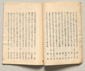 Spread Thirteen from Volume Five of People of Japan in Light Verse (Kyōka)