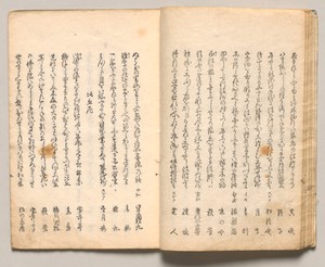 Spread Twelve from Volume Two of People of Japan in Light Verse (Kyōka)