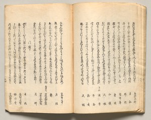 Spread Twenty-One from Volume Three of People of Japan in Light Verse (Kyōka)