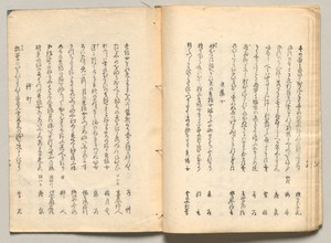 Spread Twenty-Two from Volume Four of People of Japan in Light Verse (Kyōka)