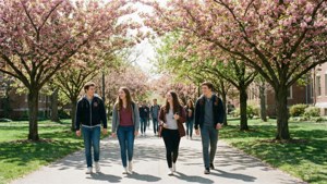Spring Blossom Path