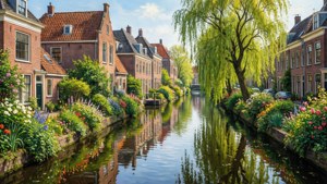 Spring Canal Serenity