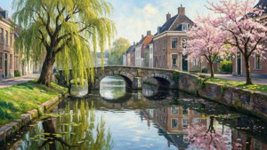 Spring Canal Serenity