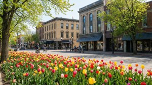 Spring Downtown Bloom