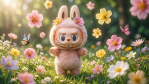 Spring Meadow Labubu