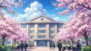 Spring School Entrance