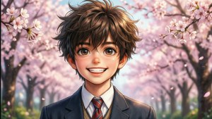 Spring Smile Boy
