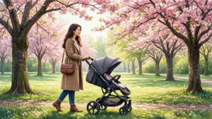 Spring Stroll in Park
